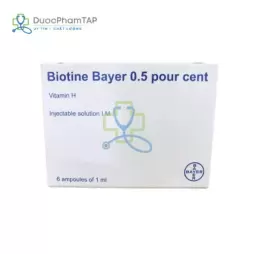 Biotine Bayer 0.5 pour cent - Cenexi SAS