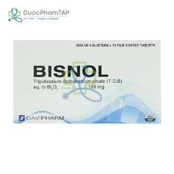Bisnol - Bismuth 120mg DaviPharm
