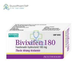 Bivixifen 180 - Fexofenadin hydrochlorid 180mg BV Pharma