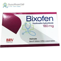 Bixofen 180mg - Fexofenadin BV Pharma