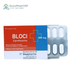 Bloci - Ciprofloxacin 500mg Bluepharma
