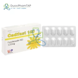 Cadifast - Fexofenadin 120mg US Pharma USA