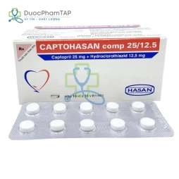 Captohasan comp 25/12.5 - Hasan - Dermapharm