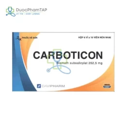 Carboticon - Bismuth subsalicylat 262,5mg Davipharm