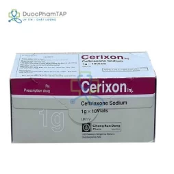 Cerixon inf - Ceftriaxon 1g Chong Kun Dang Pharm
