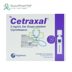 Cetraxal - Ciprofloxacin 0.2% Laboratorios Salvat