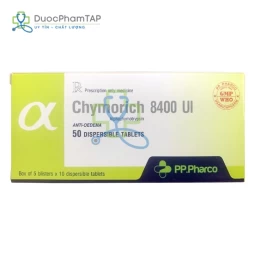 Chymorich 8400 UI - Alphachymotrypsin 8400 UI PP.Pharco