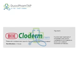 Cloderm Cream - Clobetasol 0,568% Hoe Pharma