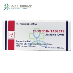 Clomedin tablets - Clozapine 100mg Remedica