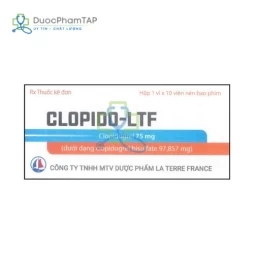Clopido-LTF - Clopidogrel 75mg La Terre France