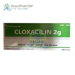 Cloxacilin 2g tiêm truyền VCP