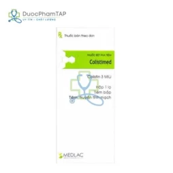 Colistimed 3MIU Medlac Pharma Italy