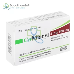 Comiaryl 2/500mg - Glimepiride + Metformin Hasan - Dermapharm