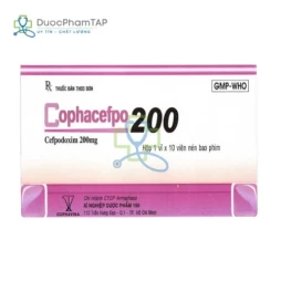 Cophacefpo 200mg - Cefpodoxim Armephaco