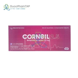 Corneil - 2,5 - Bisoprolol fumarat 2,5mg Davipharm