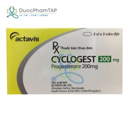 Cyclogest 200mg - Progesterone 200mg Accord