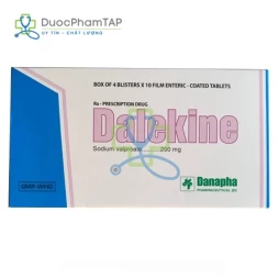 Dalekine - Natri valproat 200mg Danapha