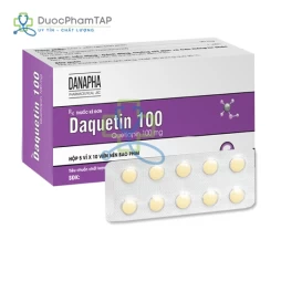 Daquetin 100 - Quetiapin Danapha