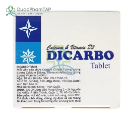 Dicarbo tablet - Kolmar Pharma