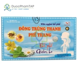 Viên ngậm bổ phế Đông trùng thanh phế thang TC Pharma