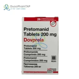 Dovprela 200mg Mylan - Pretomanid