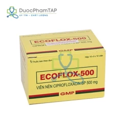 Ecoflox 500 - Ciprofloxacin Hydrochloride Medlay Pharma