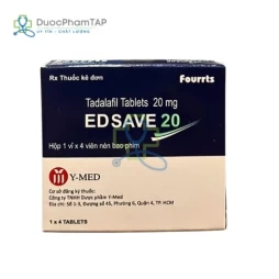 Edsave 20 - Tadalafil 20mg Fourrts