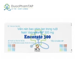Encorate 300 - Natri valproate Sun Pharma