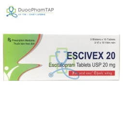 Escivex 20mg - Escitalopram Akums Drugs & Pharmaceuticals