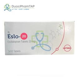 Eslo-20 - Escitalopram Oxalat 20mg Hetero Labs