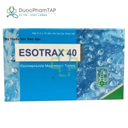 Esotrax 40mg - Esomeprazol 40mg Mepro Pharmaceuticals