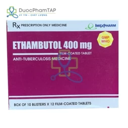 Ethambutol - Ethambutol Hydrochlorid 400mg Imexpharm