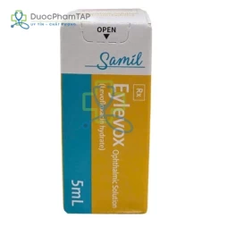 Eylevox ophthalmic Solution - Levofloxacin hydrat 5mg/ml Samil Pharm