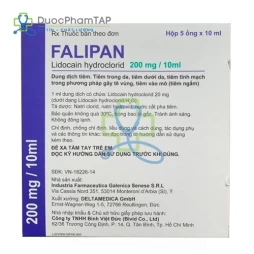 Falipan - Lidocain Hydroclorid 200mg/10ml Galenica Senese