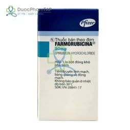 Farmorubicina 50mg Actavis