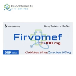 Firvomef 25/250mg - Carbidopa + Levodopa DRP Inter