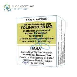 Folinato 50mg IM/IV