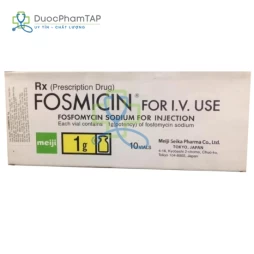 Fosmicin for I.V. Use 1g - Fosfomycin sodium 1g Meiji Seika Pharma