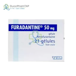 Furadantine 50mg - Nitrofurantoin Teva