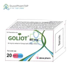 Goliot - Ginko Biloba 80mg Slavia pharm