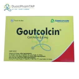 Goutcolcin - Colchicin 0.6mg Agimexpharm