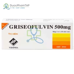 Griseofulvin 500mg Vidipha