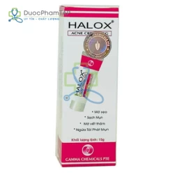 Halox Acne Cream 15g Gamma Chemicals