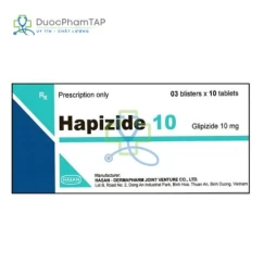 Hapizide 10 - Glipizid Hasan - Dermapharm