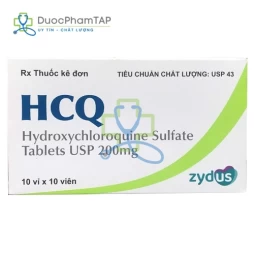 HCQ - Hydroxycloroquin 200mg Zydus