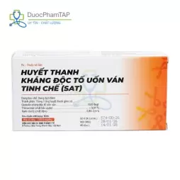 Huyết thanh kháng độc tố uốn ván tinh chế (SAT) 1500 đvqt IVAC