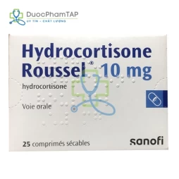 Hydrocortisone 10mg Roussel Sanofi