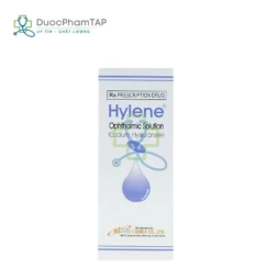 Hylene Ophthalmic Solution - Natri hyaluronate 1mg/ml Binex