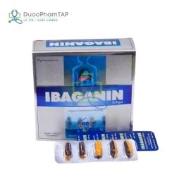 Ibaganin (viên) - Arginin 200mg Hatapharm