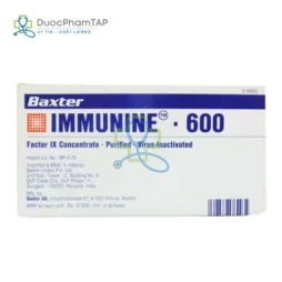 Immunine 600 - Human Coagulation Factor IX Takeda